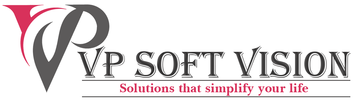 VP Soft Vision Logo : Legal Management Sofware Development Company in india, Kanpur